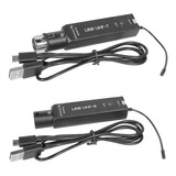 Link Uhf-t Link Uhf-r Transmisor Receptor Audio Inalambrico