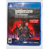 Juego Ps4 Wolfenstein Youngblood Deluxe Edition, Fisico