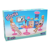 Gloria Juego De Muebles El Café Set Para Muñecas Lionel´s