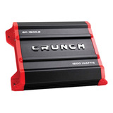 Amplificador Multicanal Crunch Gp-1500.2, 2 Canales, 1500 W