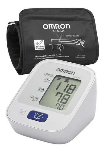  Tensiómetro Digital De Brazo Automático Omron Hem-7121