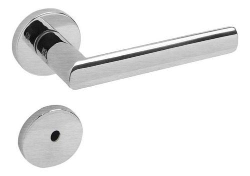 Fechadura Lafonte 892 St2 55mm Banheiro Roseta Inox Lixado