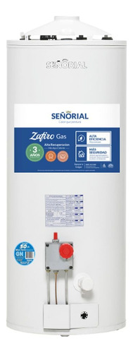 Termotanque Multigas Señorial Zafiro 50 Litros Outlet