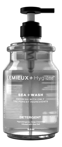 Sea + Wash He - Detergente Concentrado De Alta Eficiencia, 5