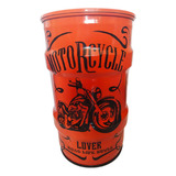 Lixeira Metalica Tambor Motocycle Tonel 50lt Decorativa