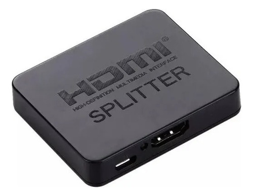 Splitter Hdmi Activo 1x2 1080p 4k 3d Tv, Monitor Proyector