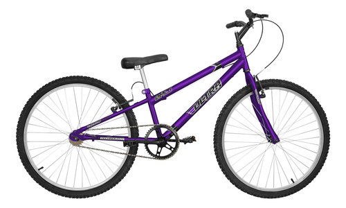 Bicicleta Rebaixada Aro 26 Masculina/ Feminina Ultra Bikes Cor Lilás