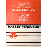 Manual De Repuestos Tractor Massey Ferguson 1078 1075