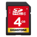 Tarjeta Sd Gigastone 4 Gb Tarjeta Memoria Sdhc Clase 4 Voz,