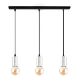 Colgante Techo Moderno 3 Luces Apto E27 Lampara Deco Colores