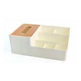 Organizador De Baño Nórdico De 8 Divisiones Con Bamboo