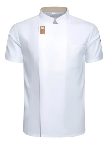 Chaqueta De Chef Para Hombre Y Mujer, Camisa De Manga Corta