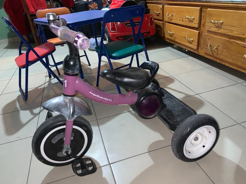 Triciclo Infantil Para Niña Angelin Baby X1