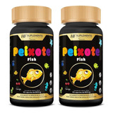 Kit 2 Peixote Omega 3 Infantil Mastigavel 60caps Hf