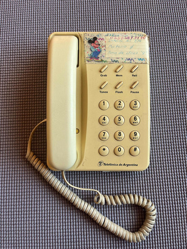 Teléfono Retro Vintage Noventoso 90s