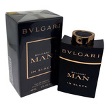 Bvlgari Man In Black Edp 60ml Masculino + Amostra De Brinde