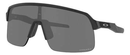 Lente Solar Oakley Sutro Con Protección Uv Para Hombre Lente Gris Armazón Negro Diseño Espejeada