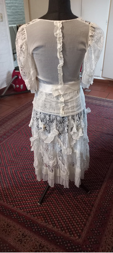 Exclusivo Vestido De Novia Campestre. Alta Costura.