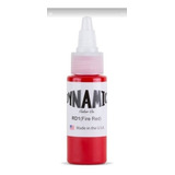 Tinta Dynamic Ink Color Rojo Fire Red 1 Oz