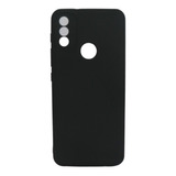 Funda Para Moto E20 Silicona Con Felpa Protege Camaras