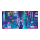 Mouse Pad Gamer 59cmx30cmx3mm Cidade Neon