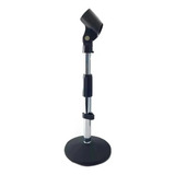 Mini Tripie Pedestal De Mesa Para Microfono Con Clip 