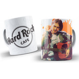 Caneca Hard Rock Cafe Kurt Coubain Presente Pai Mãe Nirvana