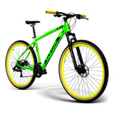 Bicicleta Aro 29 Gts Freio A Disco Suspensão 24v Ride Color