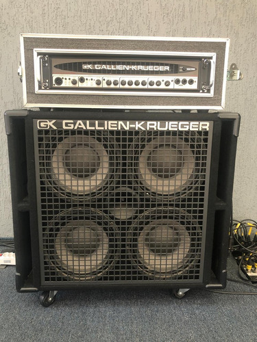 Cabeçote Baixo Gallien-krueger 1001rb-ii + Caixa 410rbh