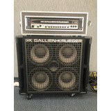 Cabeçote Baixo Gallien-krueger 1001rb-ii + Caixa 410rbh