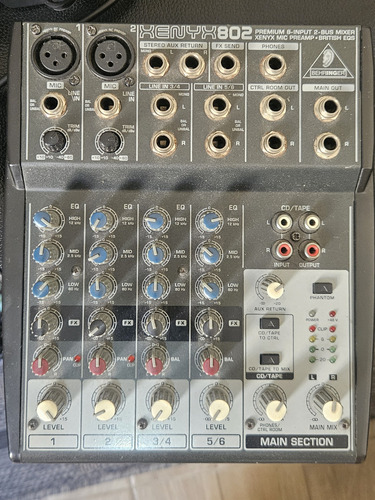 Mesa Behringer Xenyx 802