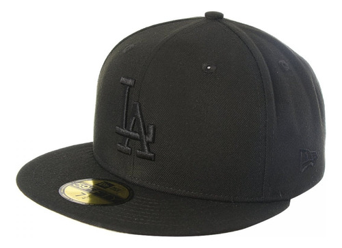 Gorra New Era La Dodgers 59fifty En Negro 11591150