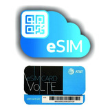 Esim At&t Prepago Multiregion $150 Saldo Envio Digital