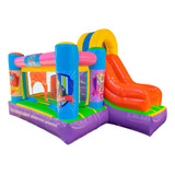 Juego Inflable Brincolin Economico Cubo Resbaladilla Inflest