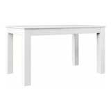 Mesa Comedor Laqueada Minimalista Madera Moderna Asia 120cm