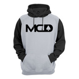 Moletom Mcd Com Capuz Unissex Flanelado Cores Blusa De Frio