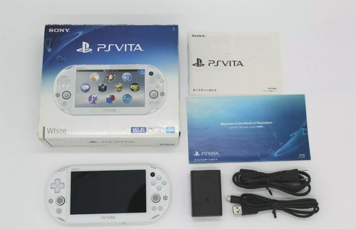 Ps Vita Pch-2000 Blanco Importado Japón 