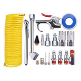 Kit Accesorios Aire Para Compresor Con Manguera 20 Piezas