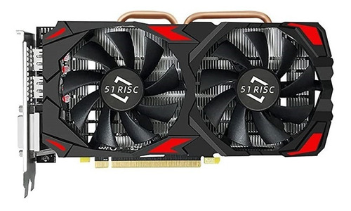 Placa De Vídeo Amd Radeon Rx580 2048sp 8gb 256bits Gddr5