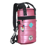 Mochila Matera Trendy Bolso Porta Mate Apto Termo 16065 Hws* Color Rosa Chicle