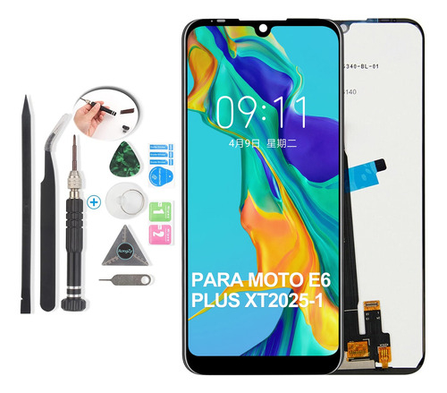 Pantalla Táctil Lcd Para Moto E6 Plus Xt2025-1 Displays 