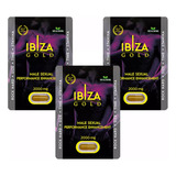 3 Ibiza Gold Capsula Vigorizante Masculino + Rendimiento