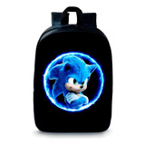 Mochila Pré Escola Creche Pequena Infantil Super Sonic 0075