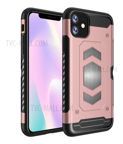 Funda Reforzada Con Porta Tarjeta Compatible Con iPhone 11