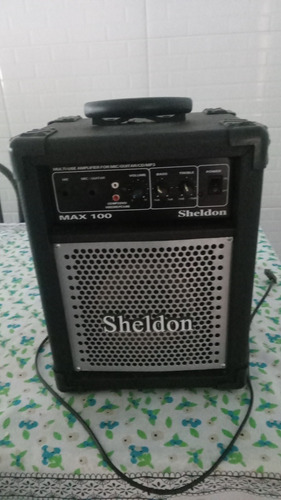 Caixa De Som Amplificada  Sheldon Instrumento Etc.max  100