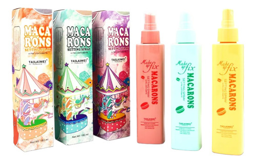 Spray Fijador De Maquillaje Profesional Tailaimei Matte Tono Del Primer Agua