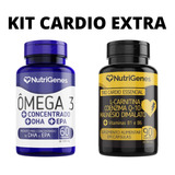 Combo Cardio Extra Nutrigenes - Omega 3 + Coq10 - Magnesio 