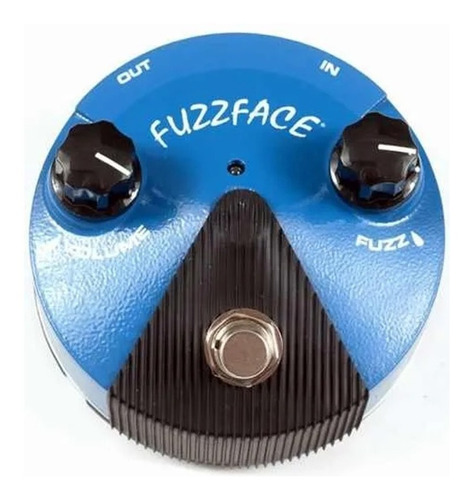 Pedal Dunlop Silicon Fuzz Face Mini Distortion Ffm1 Color Celeste
