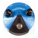 Pedal Dunlop Silicon Fuzz Face Mini Distortion Ffm1 Color Celeste