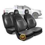 Funda Asiento Cuero Ecologico Espuma Chevrolet S10 Todas